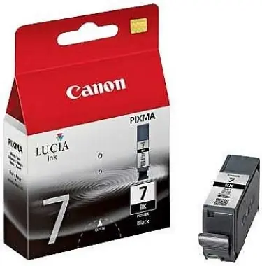 Canon PGI-7Bk originální cartridge / 25 ml / černá