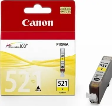 Canon CLI-521Y originální cartridge / 9 ml / žlutá