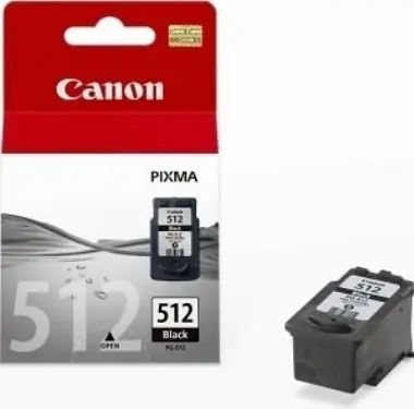 Canon PG-512BK originální cartridge / 15 ml / černá