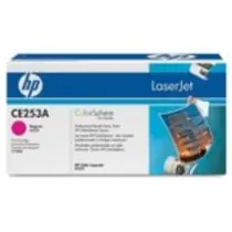 HP CE253A originální toner / CP3525, 3530 / 7.000 stran / Fialová