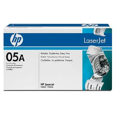 HP CE505A originální toner / P2055, P2035 / 3.200 stran / Černý