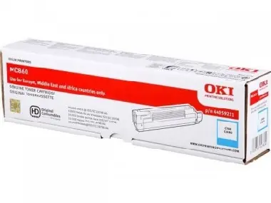 OKI originální toner pro MC860 modrá / 10.000 stran