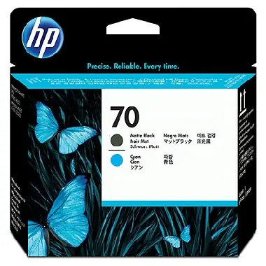 HP C9404A originální tisková hlava 70 / Designjet Z2100, Z3100 / Black + cyan