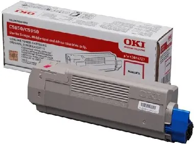 OKI originální toner pro C5850 & C5950 fialová / 6.000 stran