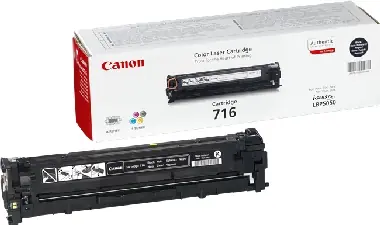Canon 716B originální toner / CRG716BK / 2.300 stran / černá