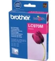 Brother LC-970M originální cartridge / DCP-135C, DCP-150C / 300 stran / Červená