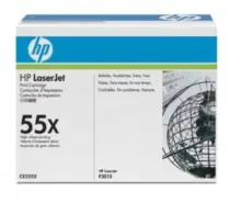 HP CE255X originální toner / P3015 / 12.000 stran / Černý