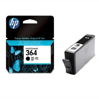 HP CB316EE originální cartridge 364 / Photosmart D5460, C5380 / 6 ml / Černá