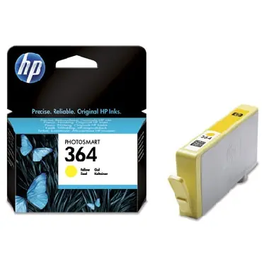 HP CB320EE originální cartridge 364 / Photosmart 5510, 7510 / 3 ml / Žlutá