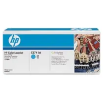 HP CE741A originální toner / CLJ CP5225 / 7.300 stran / Azurový