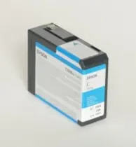 EPSON originální cartridge T5802 / Stylus Pro 3800 / 80ml / azurová