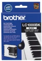 Brother LC-1000BK originální cartridge / DCP-130C, DCP-330C / 2x 500 stran / Černá