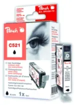 Peach CLI-521 alternativní cartridge bez chipu  / 9 ml / černá