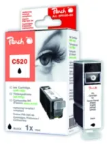 Peach PGI-520 alternativní cartridge / 19 ml / černá
