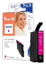 Peach T0323 alternativní cartridge / Epson Stylus C70 / C80 / 16 ml / fialová