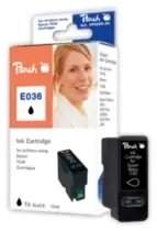 Peach T036 alternativní cartridge / Epson Stylus Color C42UX / 10 ml / černá