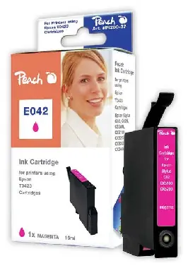 Peach T0423 alternativní cartridge / 16 ml / Purpurová