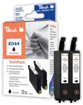 Peach T0441 alternativní cartridge / 2x13 ml / TwinPack / Černá
