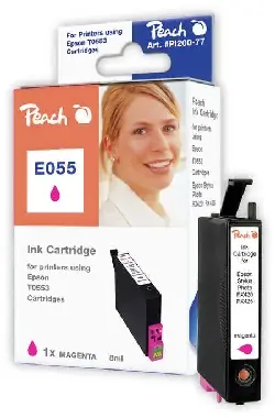 Peach T0553 alternativní cartridge / 8 ml / Purpurová