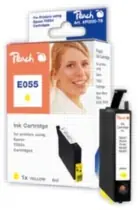 Peach T0554 alternativní cartridge 8 ml / Žlutá