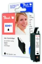 Peach T0611 alternativní cartridge / 8 ml / Černá