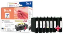 Peach T0801-T0806 alternativní cartridge / 7 x 8,6 ml  / CombiPack PLUS