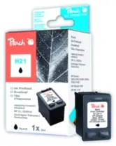 Peach inkoustová náplň černá kompatibilní s HP C9351AE, No. 21XL