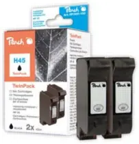 Peach 45 alternativní cartridge / HP DeskJet 800, 1600 / 2x42 ml TwinPack / Černá