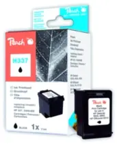 Peach inkoustová náplň černá kompatibilní s HP C9364E, No. 337