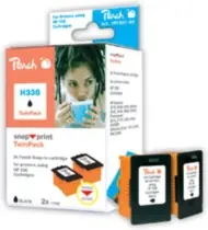 Peach 338 alternativní cartridge pro DeskJet 5740 černá / TwinPack