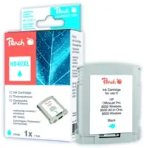 Peach 940Xl alternativní cartridge / HP Officejet Pro 8000 / 24,8 ml / Modrá