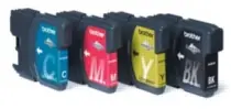 Brother LC-1100 VALBP originální cartridge / DCP-185C, DCP-585CW / 1x 450 + 3x 325 stran / MultiPack