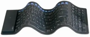 Keysonic ACK-126RF / US / Rubber Compact Keyboard