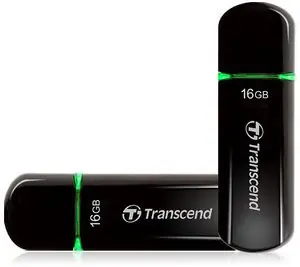 Transcend JetFlash V600 4GB  černo-zelený / Flash Disk / USB 2.0