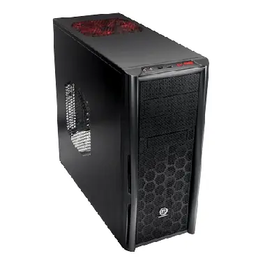 THERMALTAKE Element T / midi tower / black / bez zdroje / ATX / ventilátory