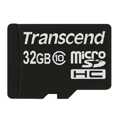 Transcend Micro SDHC 32GB / Micro SDHC / 32GB / Class 10 / bez adaptéru