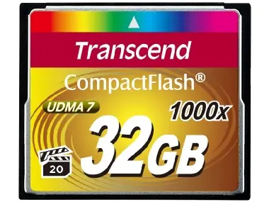 Transcend Compact Flash 32GB Ultimate / CF / 32GB / 1000x
