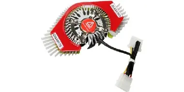 GIGABYTE Cyclops / chladič graf. karty / Radeon x700 - 1650 / nVidia GF 6600 - 7600 / doprodej