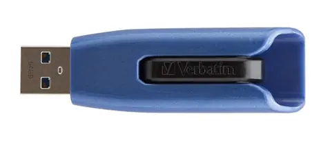 Verbatim Store 'n' Go V3 Max 32GB modrá / Flash Disk / USB 3.0 / čtení: až 300MBs  / doprodej