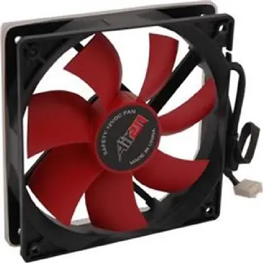 AIREN FAN RedWings120 Clever Deluxe ventilátor / PWM / 120 x 120 x 25mm / červená