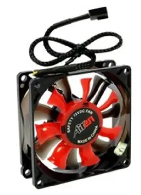 AIREN FAN DualWings 80S ventilátor / 80 x 80 x 25mm / dvojité lopatky / 13.2dBA