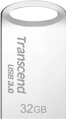 Transcend JetFlash 710S 32GB stříbrná / Flash disk / USB 3.2 Gen 1 - (USB-A 3.0)