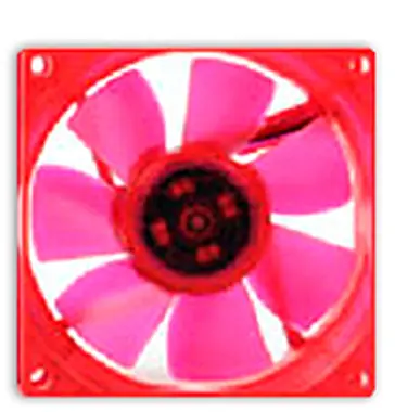 THERMALTAKE A2271 Ultra UV Fan - RED Series / Větráček 80x80x25mm / 21dB