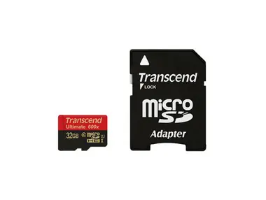 Transcend Micro SDHC karta 32GB / Class 10 / UHS-I 600x / čtení až 90MB/s)