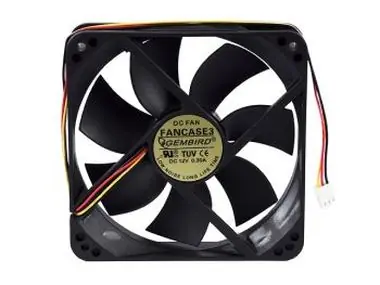 Gembird ventilátor pro PC (kuličkové ložisko) / 120x120mm / 3-pin