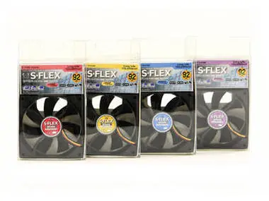 SCYTHE S-FLEX 92mm 2000rpm / 92 x 92 x 25 mm / 2000rpm 