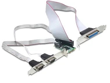 Delock MiniPCIe I/O PCIe full size 2 x seriový RS-232 / 1 x paralelní