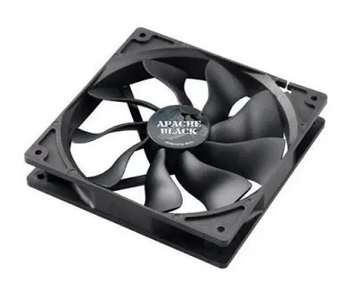 AKASA AK-FN062 APACHE / ventilátor 14cm / Hydro-dynamické ložisko / reg. PWM / černý