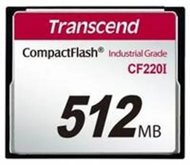 Transcend Compact Flash karta 512MB / pro průmyslové využití 