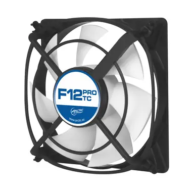ARCTIC F12 PRO TC / 120 mm / Fluid Dynamic Bearing / 0.3 Sone @ 1300 RPM / 91.7 m3h / 3-pin